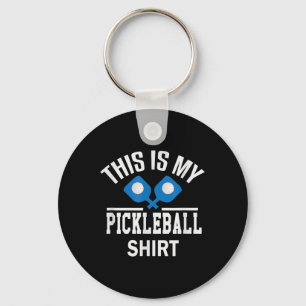 Pickleball - Dinker Badminton Tennis Pickleball Gi Key Ring