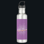 Pickleball Dinking is My Superpower Funny Gift 710 Ml Water Bottle<br><div class="desc">This funny "Dinking is my Superpower" Pickleball water bottle is a fun and unique product perfect for any pickleball player! It features a colourful design with the phrase "Dinking is my Superpower" written in a fun bold font. This water bottle makes a great gift for any pickleball enthusiast or is...</div>