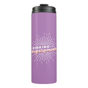 Pickleball Dinking is My Superpower Funny Gift Thermal Tumbler