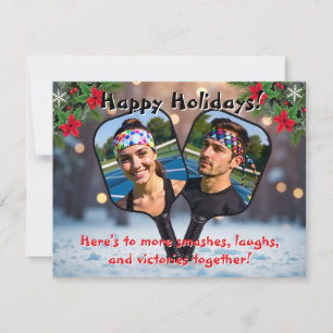 Pickleball Double Trouble & Holiday Hustle Card