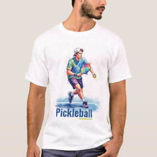Pickleball Drawing T-shirt