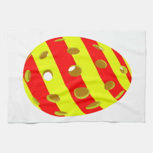 Pickleball Easter Egg Tea Towel