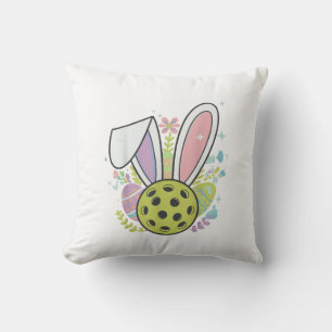 Pickleball Easter T-Shirt Cushion