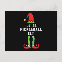 Pickleball Elf Christmas Matching Family Gift
