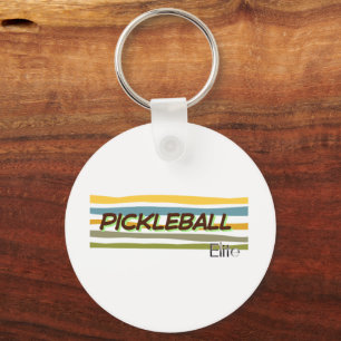 Pickleball Elite player sport Key Ring