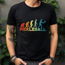 Pickleball Evolution Funny Custom Name or Text