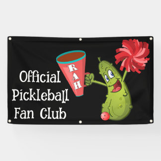 Pickleball Fan Club Banner