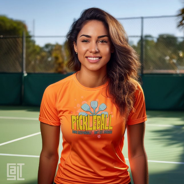 Pickleball Fan Don’t Get Smashed Dink Responsibly T-Shirt (Creator Uploaded)