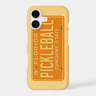 Pickleball Fan - Retro FL License Plate Cell Phone