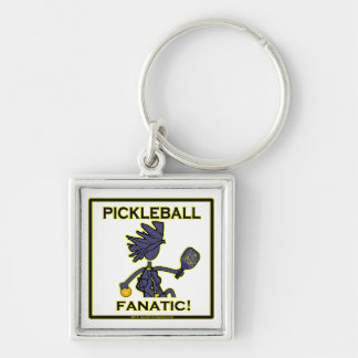 Pickleball Fanatic Gifts & T Shirts Key Ring