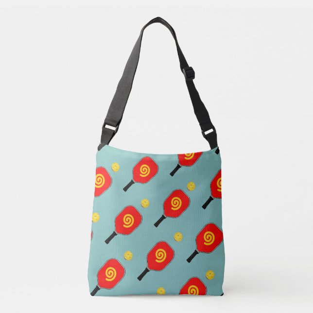 Pickleball Fashion Crossbody Bag (Front)