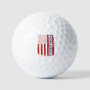 Pickleball Flag - Playing Paddleball Pickleball Am Golf Balls