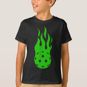 Pickleball Flame - Paddleball Tennis Pickleballer T-Shirt