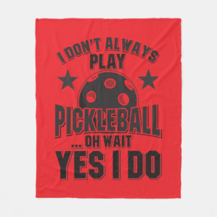 Pickleball Fleece Blanket