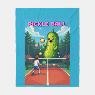 Pickleball Fleece Blanket