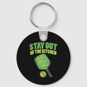 Pickleball Funny Pickleball Gifts Key Ring