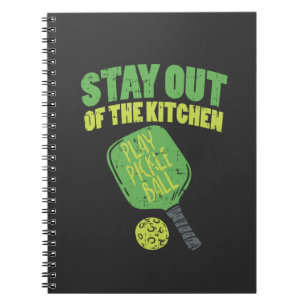 Pickleball Funny Pickleball Gifts Notebook