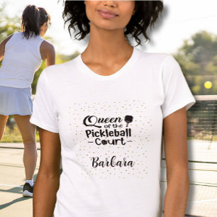 Pickleball Gal Queen of the Court Bella+Canvas T-Shirt