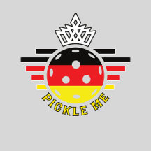 PICKLEBALL GERMAN FATHER MOTHER LEAGUE T-Shirt
