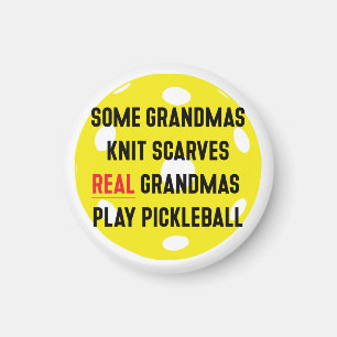 Pickleball  gift for Grandmother Magnet