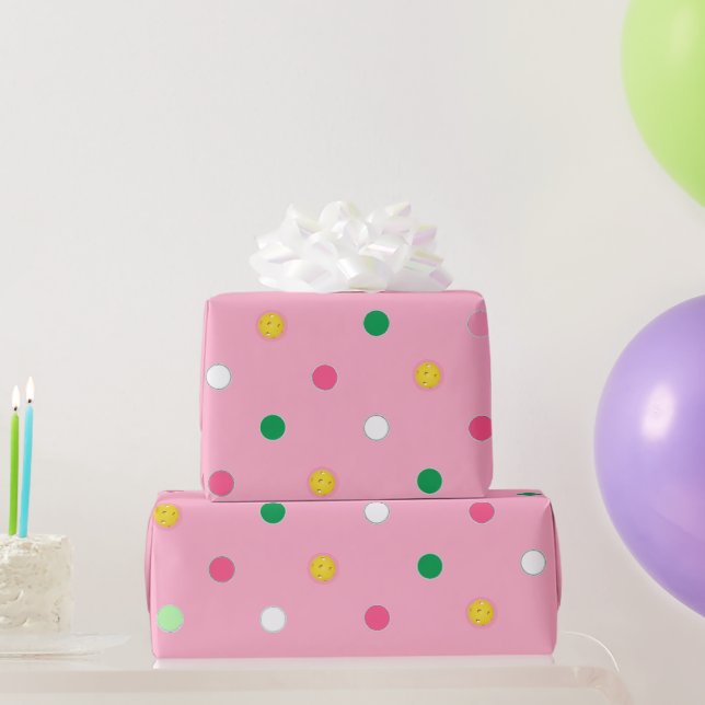 Pickleball Gift Wrapping Paper (Party Gifts)