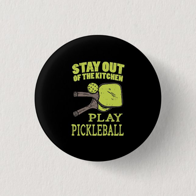 Pickleball Gifts 3 Cm Round Badge (Front)