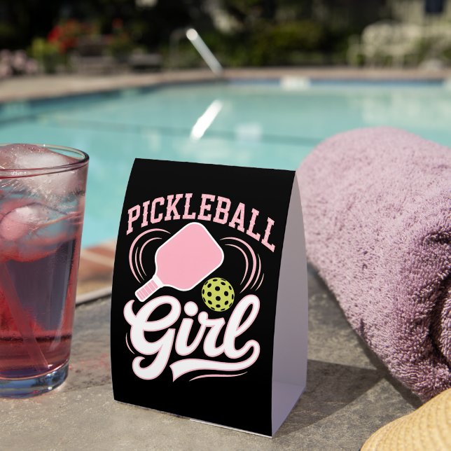 Pickleball Girl Player (Insitu(On Table))