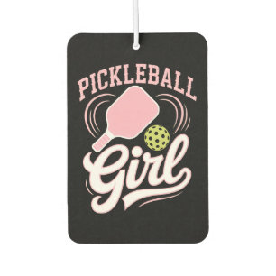 Pickleball Girl Player Car Air Freshener