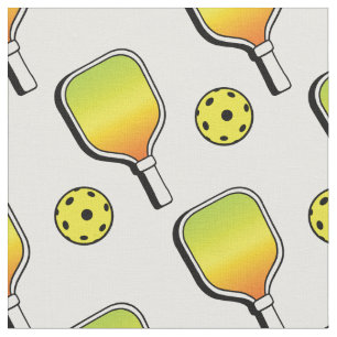 Pickleball - gradient, custom background fabric