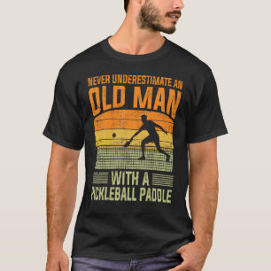 Pickleball Grandpa Men Pun for Pickleball T-Shirt