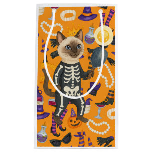 Pickleball halloween party for cat lovers  small gift bag