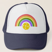 Pickleball Hat: Rainbow