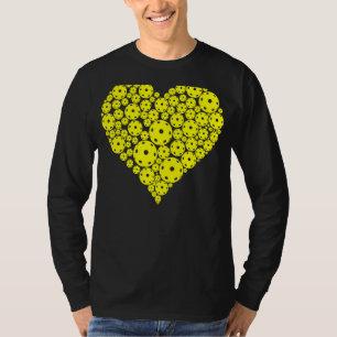 Pickleball Heart Pickleball Dink Apparel Men Wome T-Shirt