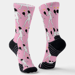 Pickleball High-Performance Athletic Crew Socks