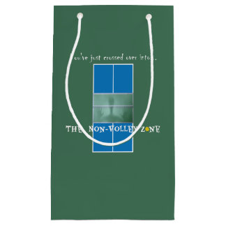 Pickleball Humour, the Non-Volley Zone Small Gift Bag