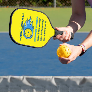 Pickleball Improves Memory Funny  Pickleball Paddle