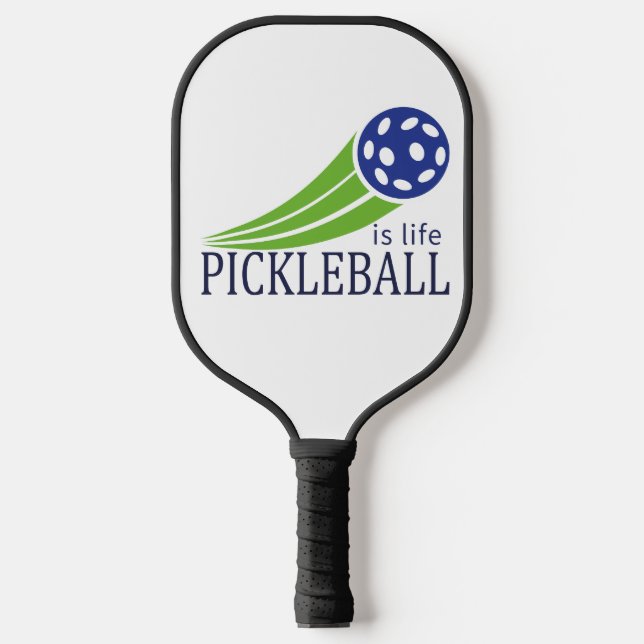 Pickleball is life cool great paddle  (Front)
