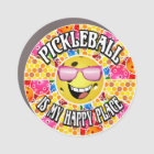 Pickleball is My Happy Place -  Colourful Graphic 