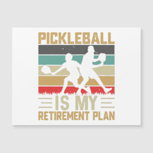 Pickleball Is My Retirement Plan Funny Pickleball 