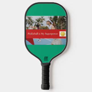 Pickleball Is My Superpower Paddle