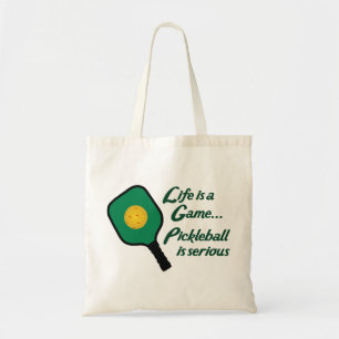 Pickleball is Serious Tote Bag