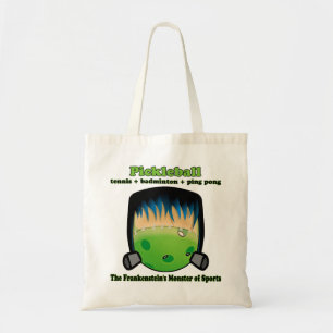 Pickleball is the Frankenstein's Monster of Sports Tote Bag