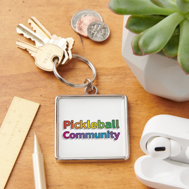 Pickleball Keychain (Desk)