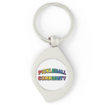 Pickleball Keychain