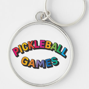 Pickleball Keychain