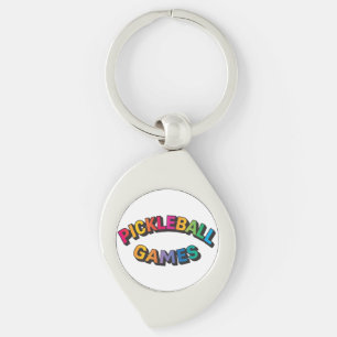 Pickleball Keychain