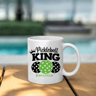 Pickleball King Personalised Coffee Mug