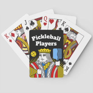 PICKLEBALL KING Playing Cards