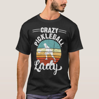 Pickleball Lady Player  Retro Vintage  1 T-Shirt