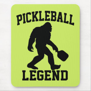 Pickleball Legend Funny Bigfoot  Mouse Mat